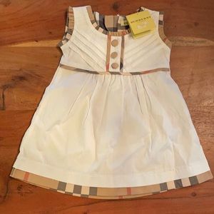 Burberry little girls dress- 6mo